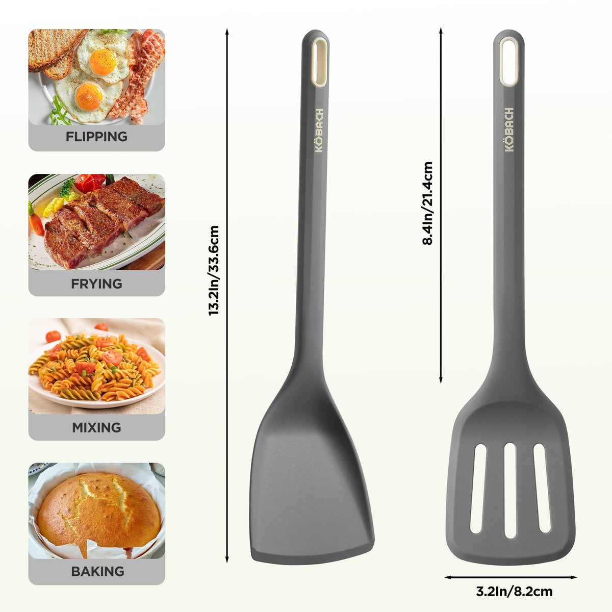 2 Pack Silicone Spatula